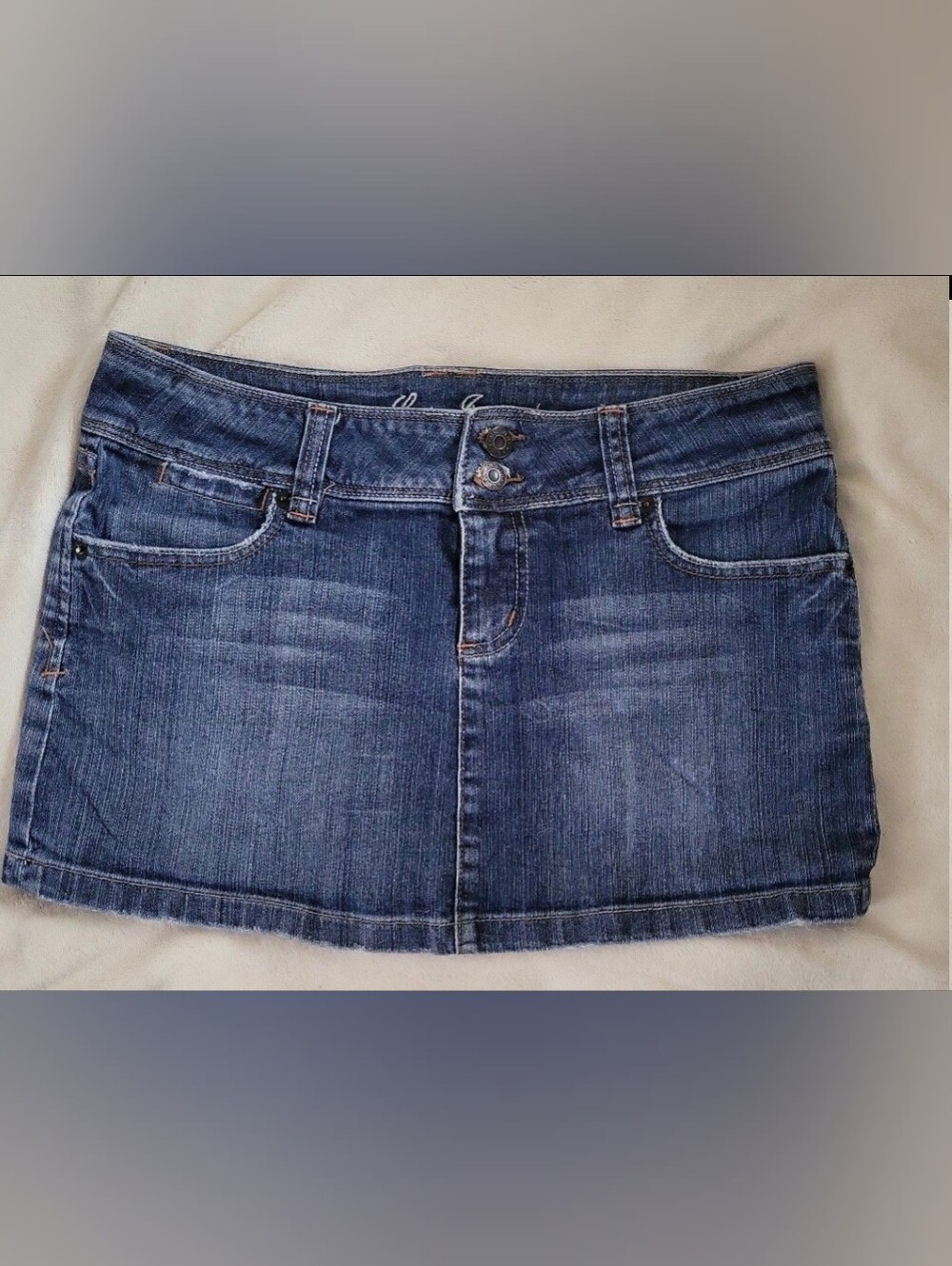 Guess Jeans Denim Mini Skirt